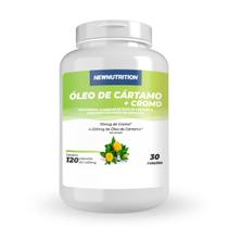 Oleo de Cartamo + Cromo 1000mg 120caps New Nutrition