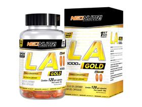 Óleo de Cártamo LA Gold 1000mg 120 Cápsulas - Neo Nutri