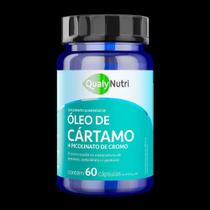 Oleo De Cartamo + Picol. De Cromo C/60 Caps - QUALY NUTRI