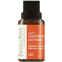 Óleo de Castanha do pará 100% Vegetal Força da Terra 30ml