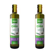 Óleo de Chia 100% puro Color Andina 250ml - 2 pacotes - COLOR ANDINA FOODS