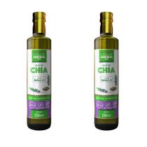 Óleo de Chia 100% puro Color Andina 250ml - 2 pacotes