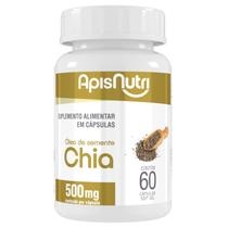 Óleo de Chia 500mg 60 Cáps - ApisNutri