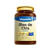 Óleo De Chia 500mg 60 cápsulas - Vitamin Life VAL 11/23