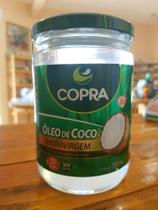 Óleo de Coco 100 Extravirgem Puro Embalagem de Vidro 500ml COPRA