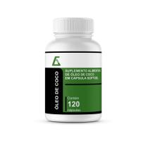 Óleo de Coco 1000mg 120 cápsulas softgel Lot Nutrition