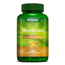 Óleo de coco 1000mg com 60 cápsulas