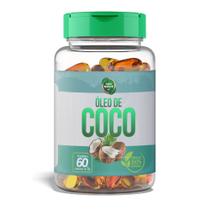 Oleo de Coco 1000mg em Capsulas - Fonte Natural de Energia e Gorduras Boas 60 capsulas