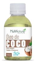 Óleo De Coco 100ml Multinature - Tratamento Cabelos E Pele