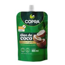 Óleo de Coco 100ml Pouch Extra Virgem 100% Natural - Copra