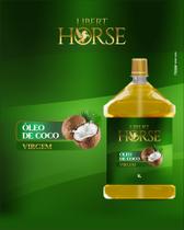 Óleo de Coco 1L - Libert Horse Óleo de coco virgem para a pelagem de cavalos