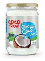 Oleo de Coco 500ml Sem Sabor Coco Show Vegano