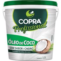 Óleo de Coco Balde 3,2L Sem Sabor/Cheiro Profissional Copra