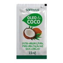 Óleo De Coco Capilar Softhair Extra Virgem Sachê 15ml Óleo De Coco Capilar Softhair Extra Virgem Sachê 15ml