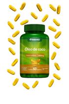 Óleo de Coco Cocos NuciferaL. com 60 cápsulas Herbamed
