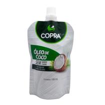 Óleo de Coco Copra Extra Virgem Sem Sabor Sache 100ml - Ideal para Culinária
