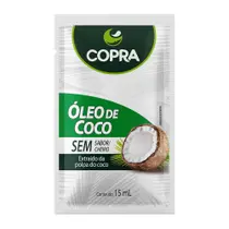 Óleo de Coco Copra Extra Virgem Sem Sabor - Sachê 15ml
