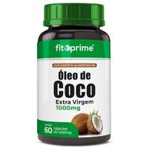 Óleo De Coco Extra Virgem 1000Mg 60 Cápsulas Fitoprime