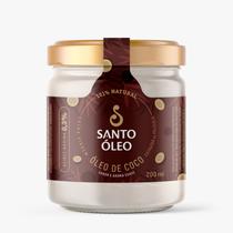 Óleo de Coco Extra Virgem 200ml - Santo Óleo