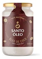 Óleo De Coco Extra Virgem 500ml Santo Óleo