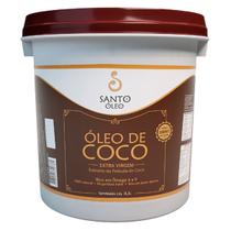 Óleo de Coco Extra Virgem de Película - 3200ml - Santo Óleo Óleo de Coco Extra Virgem de Película - 3200ml - Santo Óleo