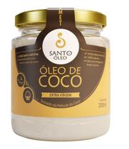 Oleo de Coco Extra Virgem Pelicula 200ml Santo Óleo