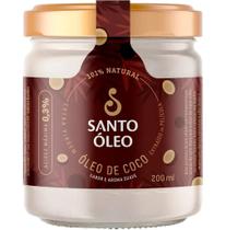 Óleo de Coco Extra Virgem Película 200ml - Santo Óleo