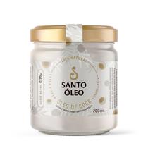 Óleo de Coco Extra Virgem Polpa 200ml - Santo Óleo