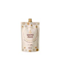 Óleo de Coco Extra Virgem Polpa 400ml Pouch - Santo Óleo