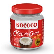 Óleo de Coco Extra Virgem Sococo 200ml