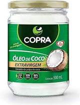 Óleo De Coco Extravirgem 500ml Copra Sem Glúten em Vidro