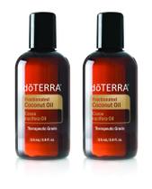 Óleo de coco fracionado doTERRA 112 ml (pacote com 2)
