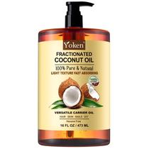 Óleo de coco fracionado Yoken 473ml 100% puro e natural