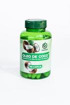 Óleo De Coco Natural 100 Capsulas Fonte Verde Original