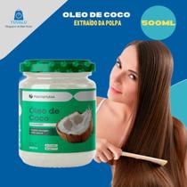 Óleo de coco Premium Extraído da Polpa do Coco - 500ml Macrophytus