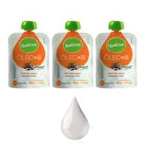 Óleo De Coco Qualicoco Extra Virgem 80ml Kit 3