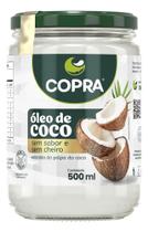 Oleo de Coco Sem Cheiro e Sabor Vidro de 500 ml-Copra Oleo de Coco Sem Cheiro e Sabor Vidro de 500 ml-Copra