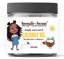 Óleo de Coco Sem Fragrância Boogie and Bean 226 g para Bebês Óleo de Coco Sem Fragrância Boogie and Bean 226 g para Bebês