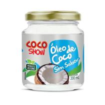 Óleo de Coco Sem Sabor 200mL Coco Show - Copra