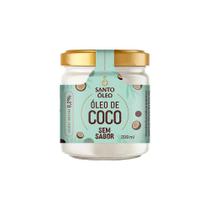 Óleo de Coco Sem Sabor 200ml - Santo Oleo Óleo de Coco Sem Sabor 200ml - Santo Oleo