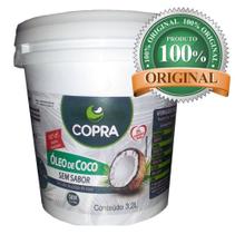 Oleo de coco sem sabor 3,2l copra