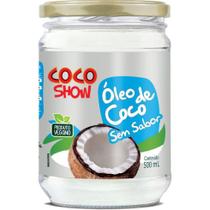 Óleo de coco sem sabor 500ml - coco show