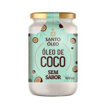 Óleo de Coco Sem Sabor 500ml- Santo Óleo