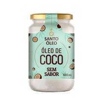 Óleo de Coco Sem Sabor 500ml - Santo Óleo