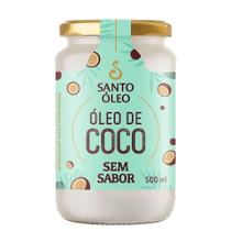 Óleo de Coco Sem Sabor 500ml - Santo Oleo Óleo de Coco Sem Sabor 500ml - Santo Oleo