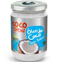 Óleo de Coco Sem Sabor E Sem Cheiro 500ml Vidro Coco Show - Copra