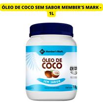 Óleo De Coco Sem Sabor Members Mark Saudavel - Original