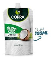 Óleo de Coco Sem Sabor Pouch Copra 100ml Óleo de Coco Sem Sabor Pouch Copra 100ml