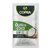 Óleo de Coco sem sabor sachê 15ml com 40 Copra