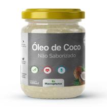 Óleo de coco Sem Sabor (Sem cheiro) Vidro 200 ml - Macrophytus